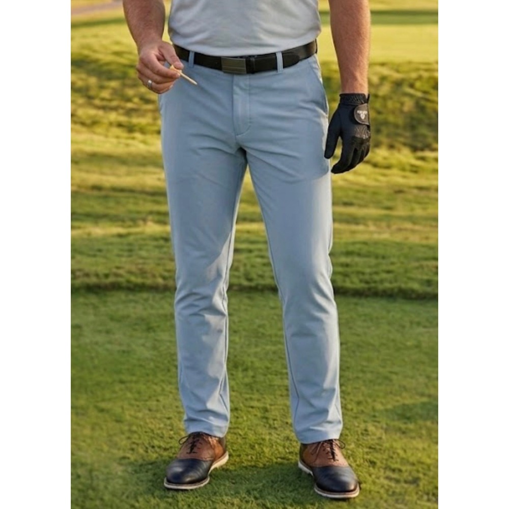 FootJoy Performance Knit Golf Pants Mens 32x32 Grey 29019 Moisture Wicking New
